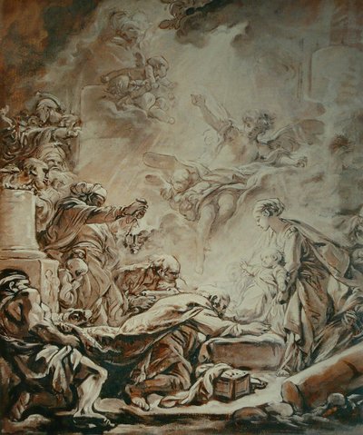 The Adoration of the Magi by François Boucher